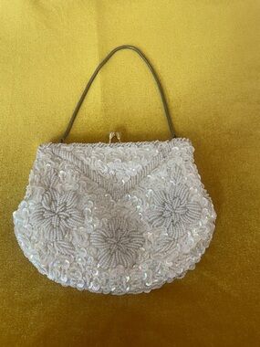 Vintage Du-Val Handmade Beaded Evening Bag | 1960s Hong Kong
